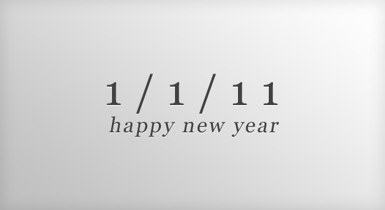 Happy New Year!