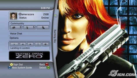 Xbox's 2005 Dashboard